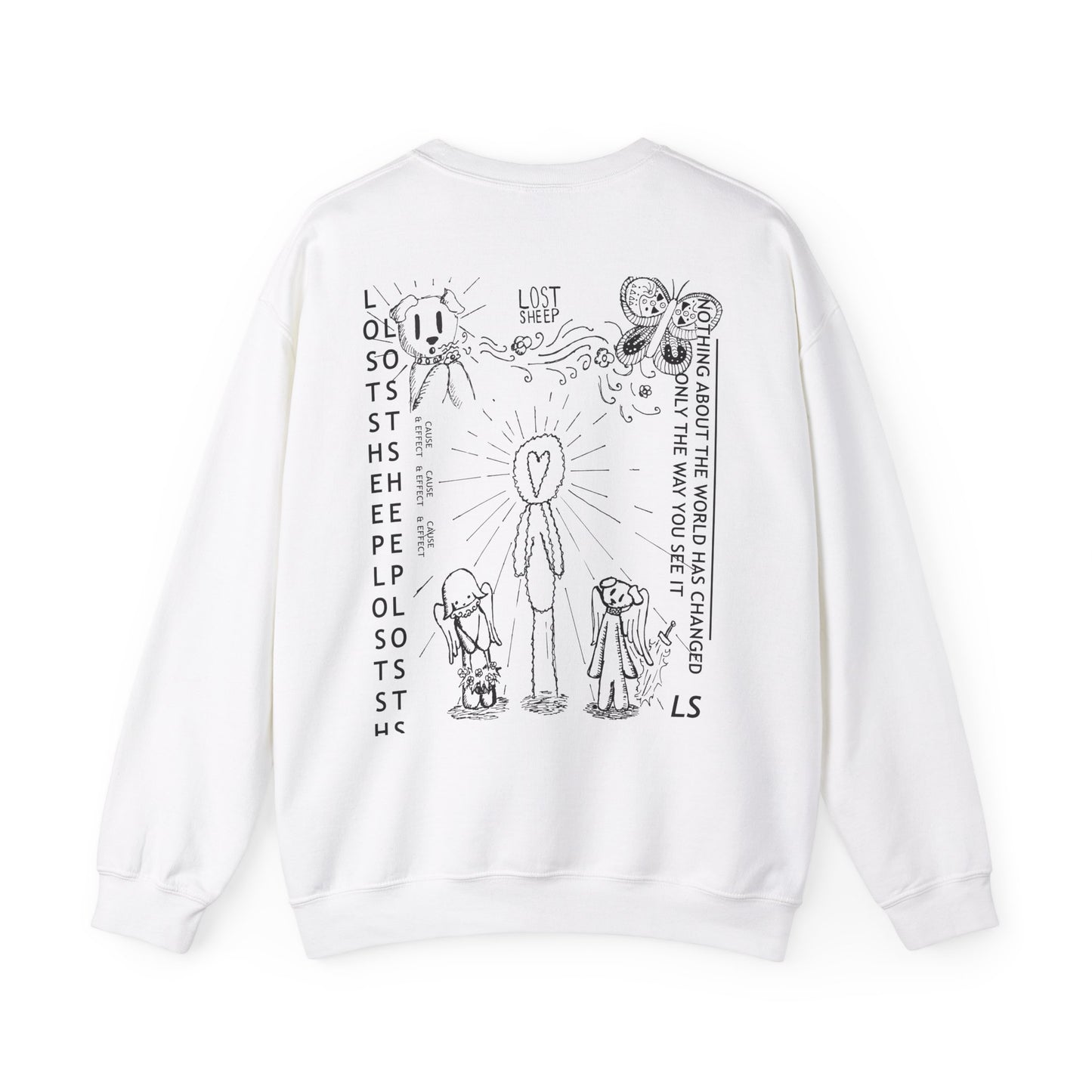 Lost Sheep // Angel Messenger Crewneck